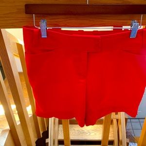 Ladies size 4 red shorts Like New Tail White Label